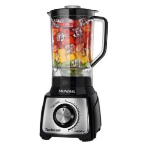 Licuadora Mondial Turbo Inox L-1200W