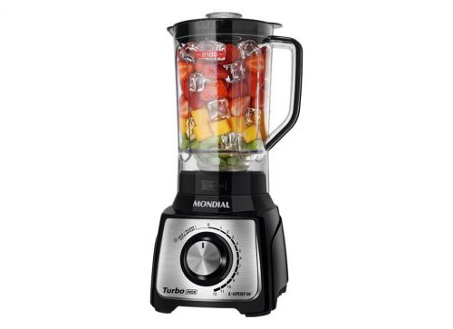 Licuadora Mondial Turbo Inox L-1200W