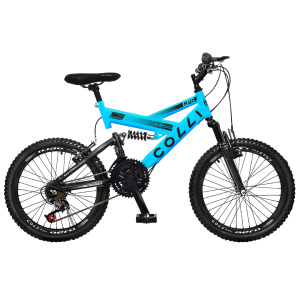 Bicicleta Colli GPS Aro 20 Celeste Neon