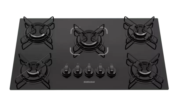 cocina 5 llamas Cooktop ultra llama