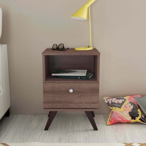 mesa de noche retro