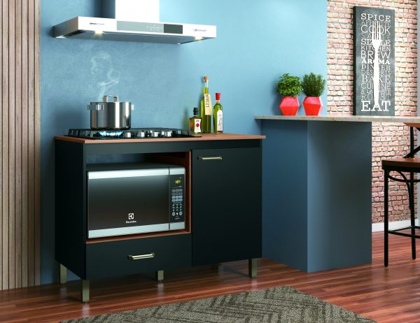 mueble para cocina, balcón Cook Top Roma, mueble con cajón y puerta, mueble para anafe, mueble para horno, mueble multifuncional, mueble con patitas regulables, mueble de cocina en MDP, mueble con nicho para microondas.