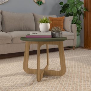 Mesa Centro, mesa moderna, mesa elegante, mesa de MDF, mesa minimalista, mesa versátil, mesa con patas redondeadas, mesa de centro grafito, Carvalho/off White, Cedro/off White.
