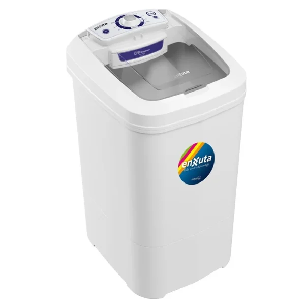 Lavarropas Enxuta, Lavarropas 12kg, Lavarropas Semi Automático, Lavarropas de carga superior, Lavarropas con 9 programas, Lavarropas con gabinete PVC, Lavarropas fácil de usar, Lavarropas Enxuta LENX151250.