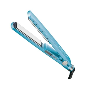 Planchita BaByliss Nano Titanium, Plancha Nano Titanium Ionic, Plancha profesional, Plancha de cerámica integrada, Plancha iónica, Planchita de 1 ¼”, Plancha de temperatura ajustable, Plancha de 450˚F, Plancha para todo tipo de cabello, Plancha con cable giratorio.