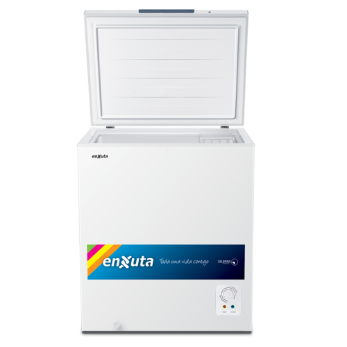 congelador 95 litros 1 Congelador Frío Húmedo, Congelador Enxuta, Congelador 95L, Congelador tropicalizado, Congelador con gas R600a, Congelador con función dual, Congelador con cerradura de seguridad, Congelador compacto, Congelador con desagote frontal, Congelador con canasto plástico.