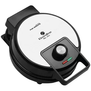 Máquina para hacer donas, máquina de donas 1200W, donas caseras, máquina con placa antiadherente, máquina para mini donuts, control de temperatura para donas, máquina de donuts con indicador listo, electrobras Fun Donuts, máquina para hacer donas fácil de limpiar, máquina con cubiertas eléctricas.