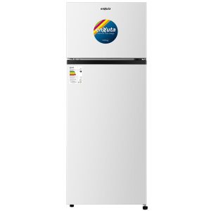 Heladera Enxuta, Heladera 205L, Heladera con freezer 41L, Heladera eficiente, Heladera Clase A, Heladera con estantes ajustables, Heladera con puertas reversibles, Heladera con luz LED, Heladera con cajón de vegetales, Heladera para hogar.