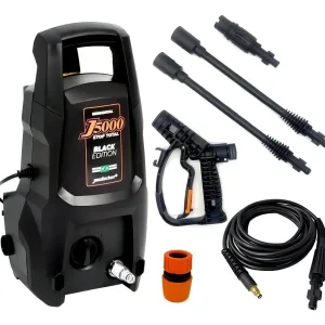 Hidrolavadora de Alta Presión J5000 Black 1300W - Compacta, Eficiente y Económica