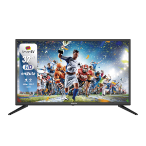 TV LED Enxuta Smart, TV 32" HD, TV Android 7.0, TV con Wi-Fi, TV con función E-Share, TV con 2 HDMI, TV con 2 USB, TV con VGA, Smart TV LED, Televisión HD 32 pulgadas, TV con procesador ARM Cortex-A53.