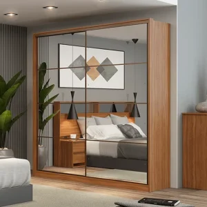 Ropero M1, ropero con espejos, ropero moderno, ropero con cajones, ropero funcional, muebles de dormitorio, ropero con percheros, ropero con divisiones, ropero con guías telescópicas, ropero elegante