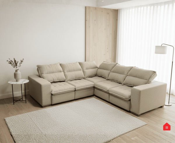 sofá esquinero, sofá reclinable, sofá plegable, sofá premium, sofá cómodo, sofá elegante, sofá para sala, sofá funcional, muebles RINCON, sofá de alta calidad
