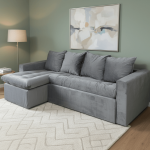 Sofá R5 | Comodidad y estilo con fibra de silicona