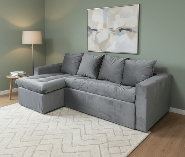 Sofá R5 | Comodidad y estilo con fibra de silicona