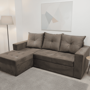 Sofá R3, 3 lugares, diseño moderno y cómodo