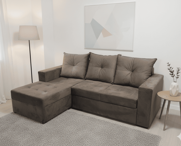 Sofá R3, 3 lugares, diseño moderno y cómodo