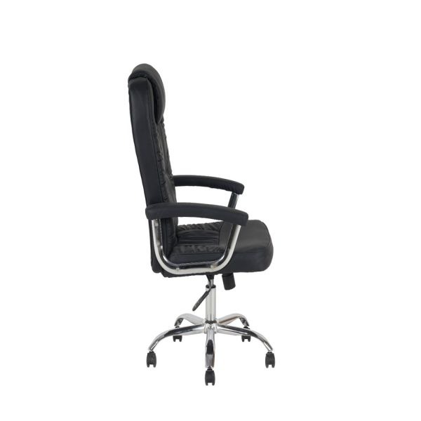 Silla Presidente Negra Ergonómica Giratoria | Rincón - Imagen 4