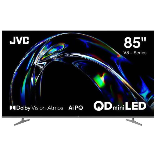 Smart TV JVC 85" Q-Mini LED 4K UHD Google TV 85KM958