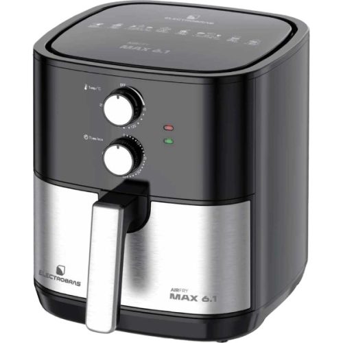 Air Fryer Electrobras Max 6.1L 1900W Negro EBAF-61-B — Ciudad del Este