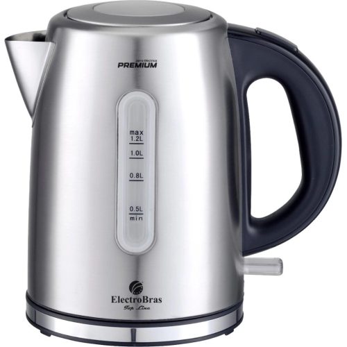 Jarra Electrica Electrobras Premium 1.2L Acero Inoxidable - Ciudad del Este