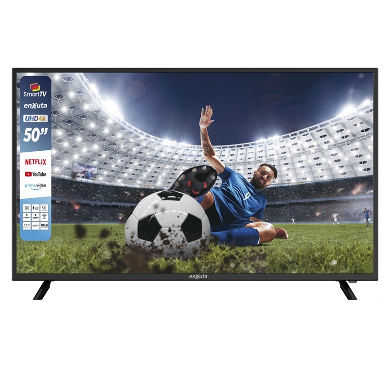 Televisor Enxuta 50 Smart TV LED Ultra HD 4K WebOS - Ciudad del Este