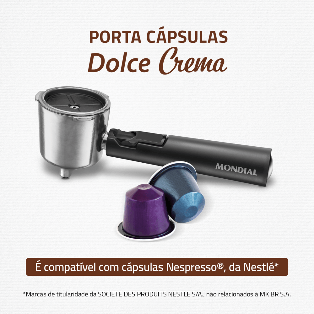Porta Cápsulas Nespresso para Cafetera Mondial Dolce Crema 20 Bar — CDE
