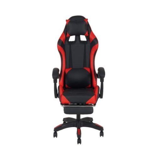 Silla Gamer MovelMax GM11 Negra y Roja Reclinable 145 con Reposapies - Ciudad del Este