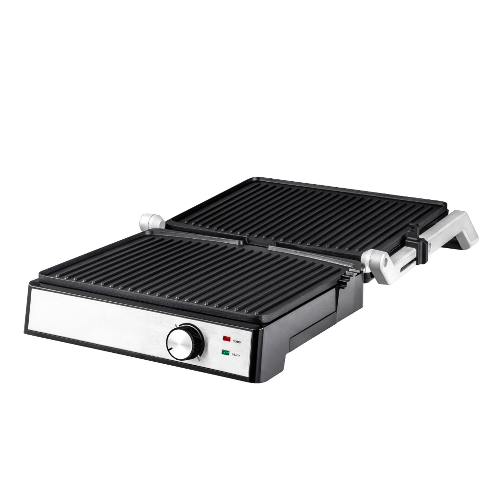 Grill Sanduchera Itatiaia Chapa Master 1400W Inox Apertura 180° con Termostato — Ciudad del Este