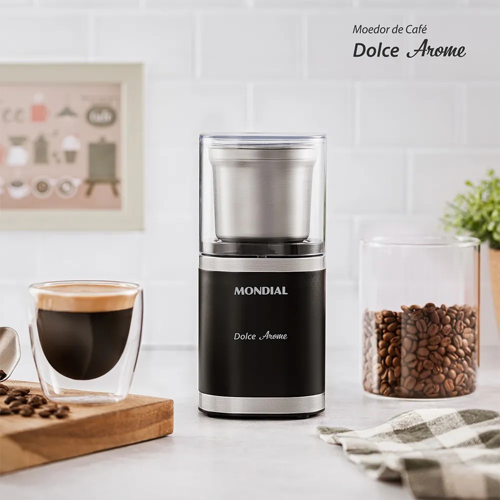 Moledor de Café Mondial Dolce Arome 60g Acero Inoxidable — CDE