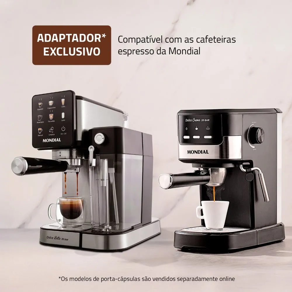 Porta Cápsulas Nespresso para Cafetera Mondial Dolce Crema 20 Bar — CDE
