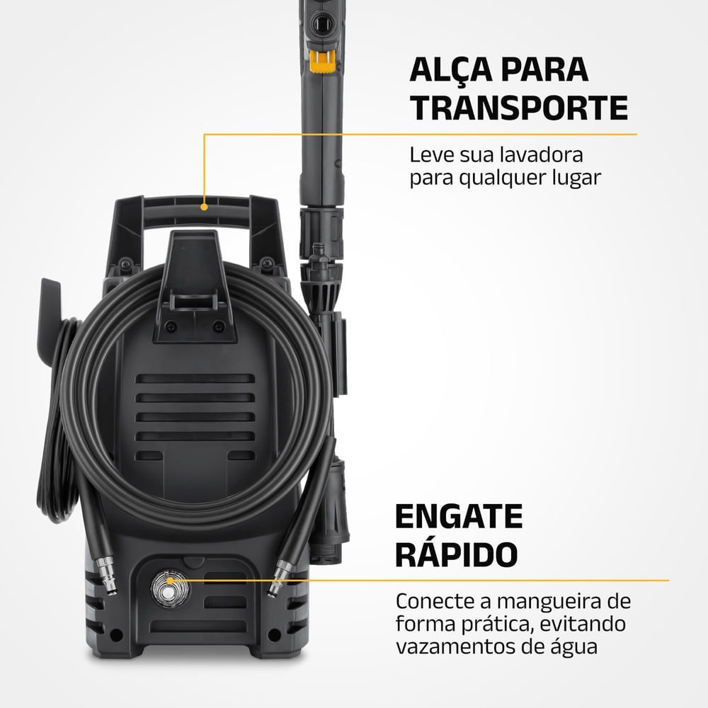 Hidrolavadora Mondial Aqua Power I 1400W 1600 PSI LAP-01 — Ciudad del Este