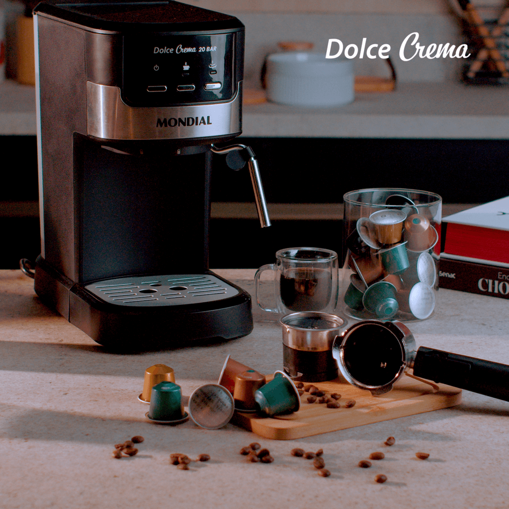 Porta Cápsulas Nespresso para Cafetera Mondial Dolce Crema 20 Bar — CDE
