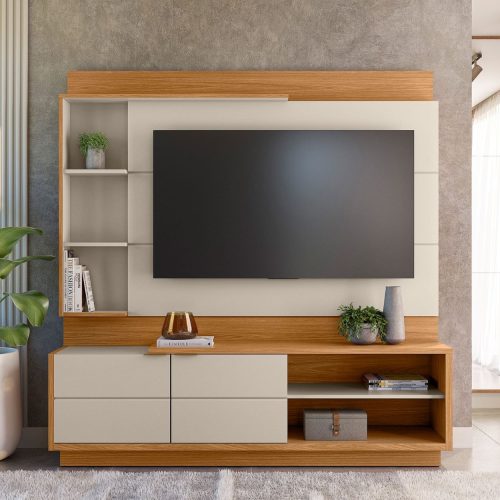 home Atlanta nature off white para TV 60 Ciudad del Este