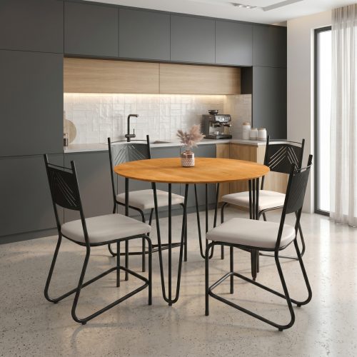 juego de comedor Versalles 4 sillas Ciudad del Este