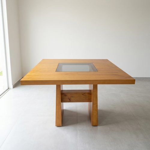 mesa de comedor 110×110 madera nacional CDE mesa de comedor 110x110 madera nacional CDE
