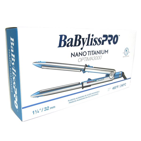 Planchita rizadora BaBylissPRO Nano Titanium Optima 3000 bivolt Ciudad del Este