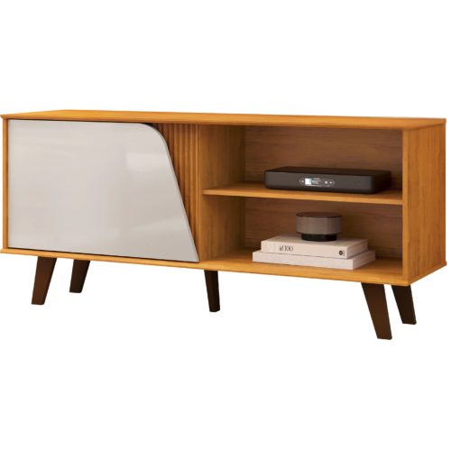 Rack Iris 120 cm para TV hasta 43 Pulgadas Cedro Bali — Ciudad del Este