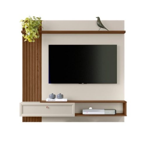 Panel para TV Alvorada Movelmax hasta 55 Freijó/Off White — Ciudad del Este Panel para TV Alvorada Movelmax hasta 55 Freijó/Off White — Ciudad del Este