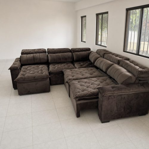Sofá Esquinero Toscana Retráctil Reclinable 290×290 cm — Ciudad del Este Sofá Esquinero Toscana Retráctil Reclinable 290x290 cm — Ciudad del Este
