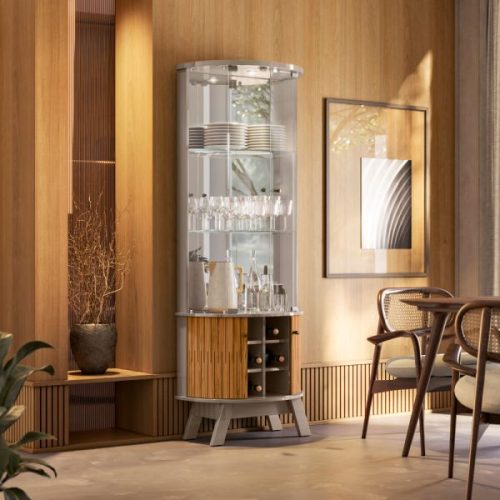 Cristalera Marina Fendi/Naturale en comedor – Ciudad del Este Cristalera Marina Fendi/Naturale en comedor - Ciudad del Este