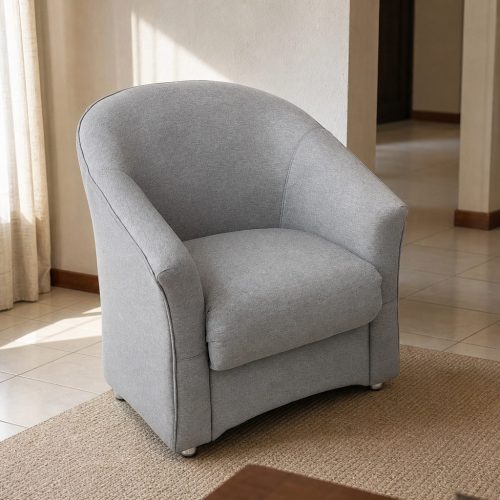 Poltrona gris individual en living – Ciudad del Este Poltrona gris individual en living - Ciudad del Este