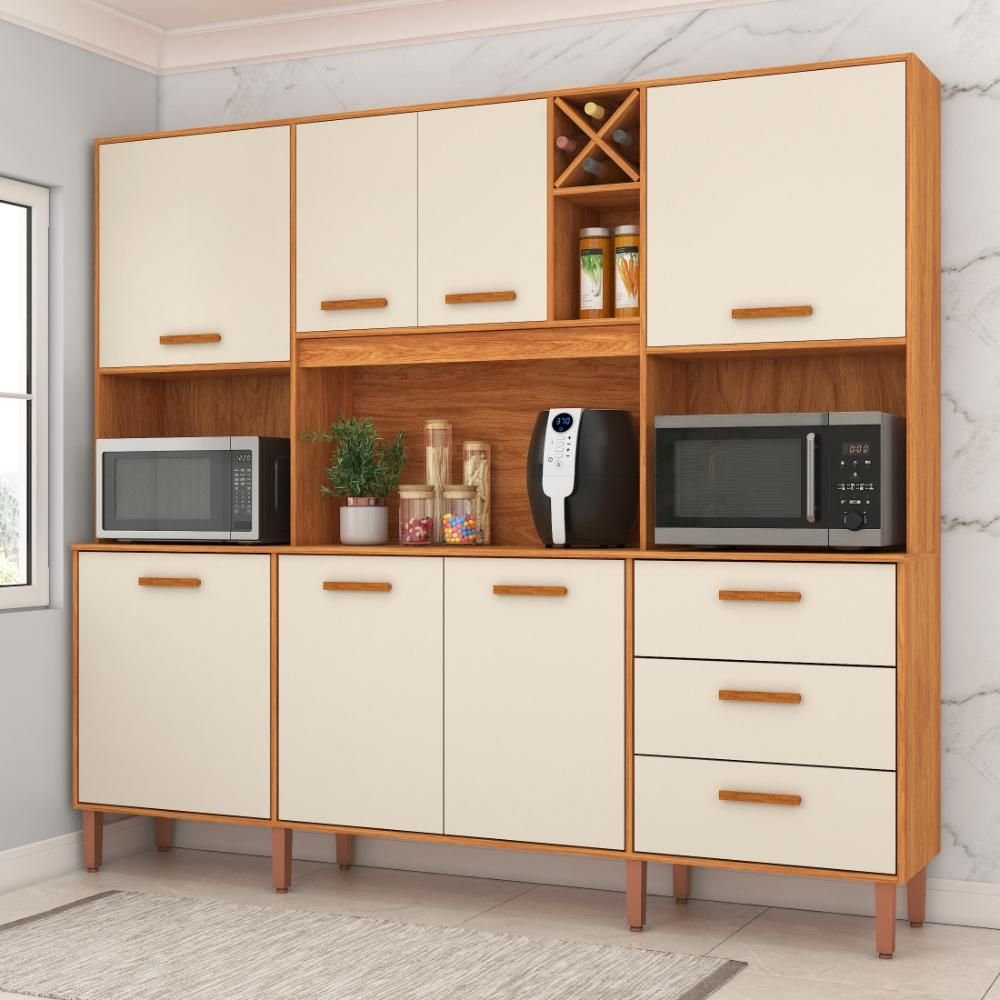 Kit de cocina Modena con horno y microondas