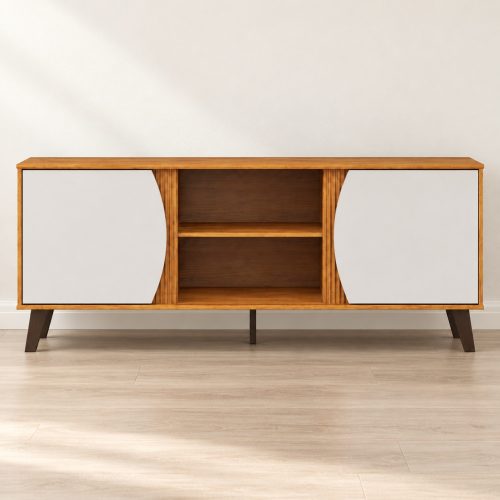 Rack Domo 1600 Cedro/Bali con patas, sin panel
